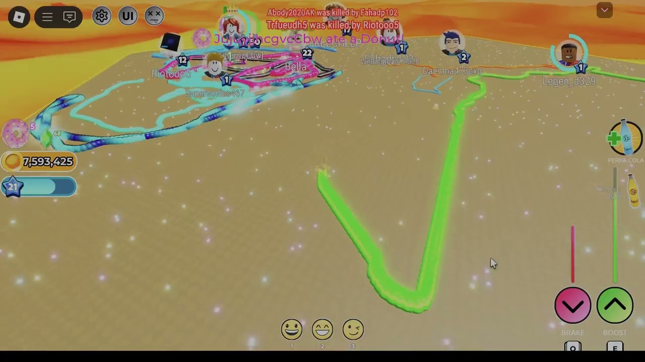 Slither io roblox part 1