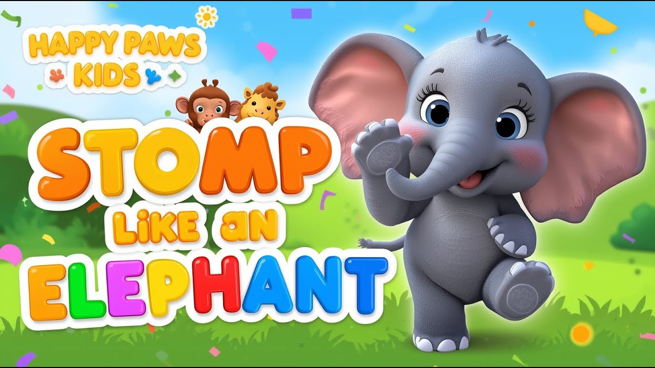Stomp Like an Elephant + MORE 30Mint+ | Nursery Rhymes & Kids Songs for Toddlers & Preschoolers