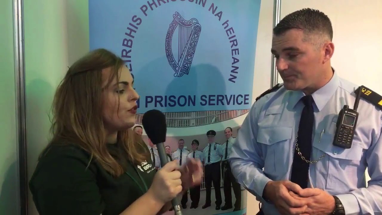 We spoke with Declan from the Irish Prison Service at Jobs Expo Dublin, 13th October 2018
