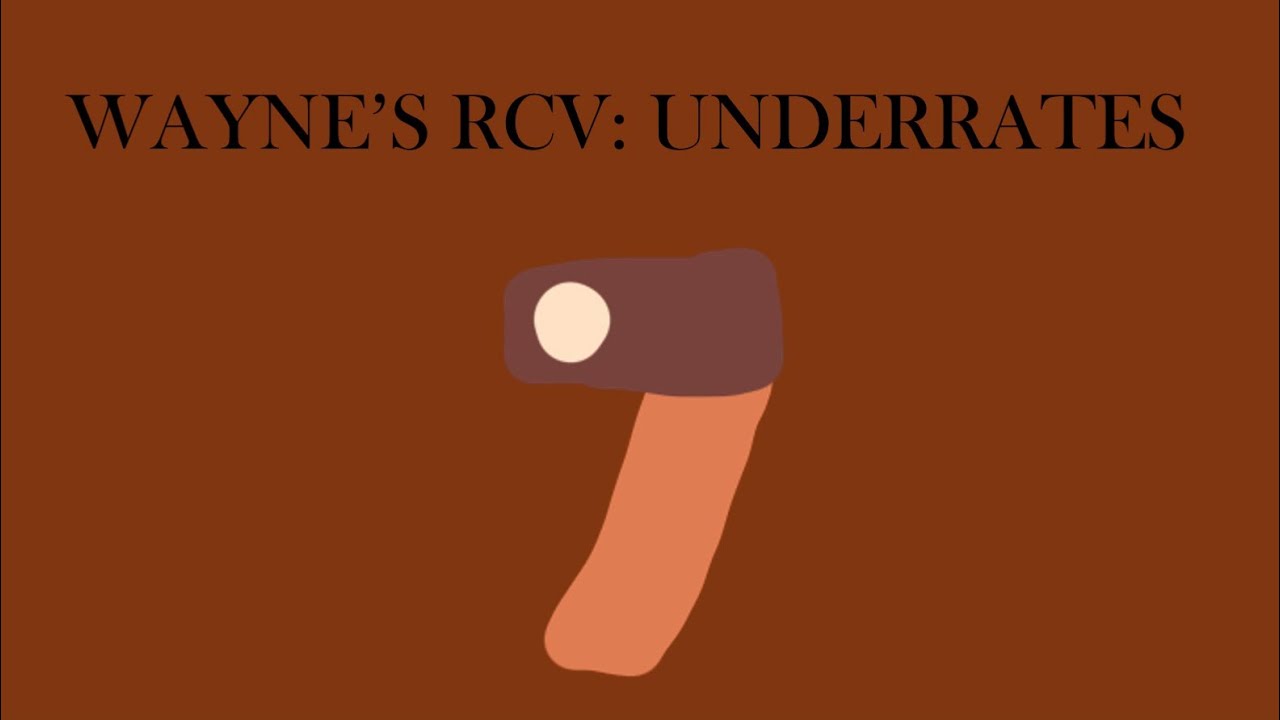 Wayne’s RCV: Underrates 7