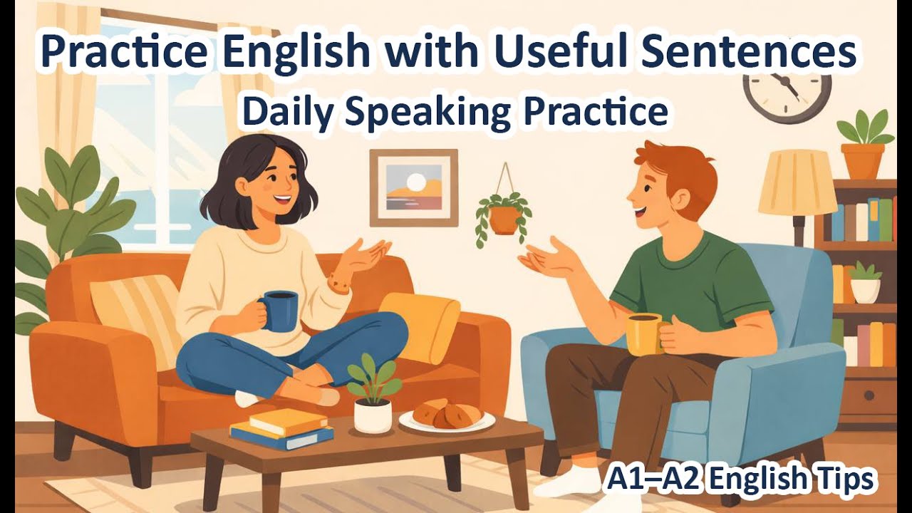 Practice English with Useful Sentences | Daily Speaking Practice | Beginners