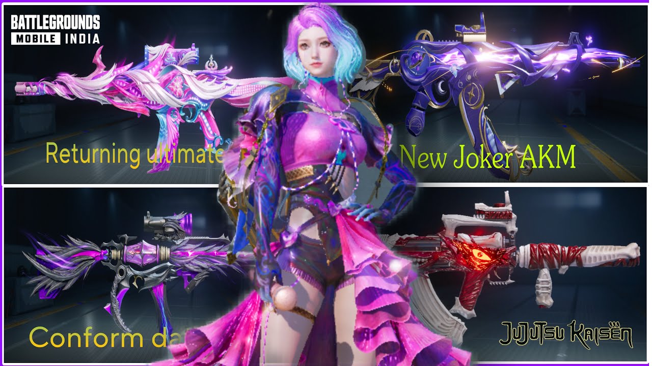 SANDSPRING AKM & SCAR-L CONFIMED✅🔥 4.3 NEW JOKER AKM COMING🔥😧 UC UP EVENT DATE ?🔥JJK PRIZE PATH INFO