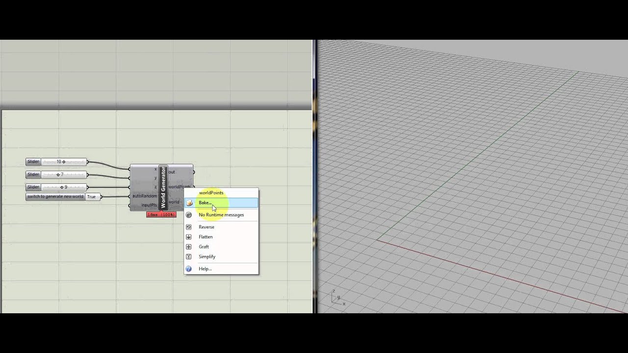 Cellular automata with Grasshopper part 1/2 MANUAL