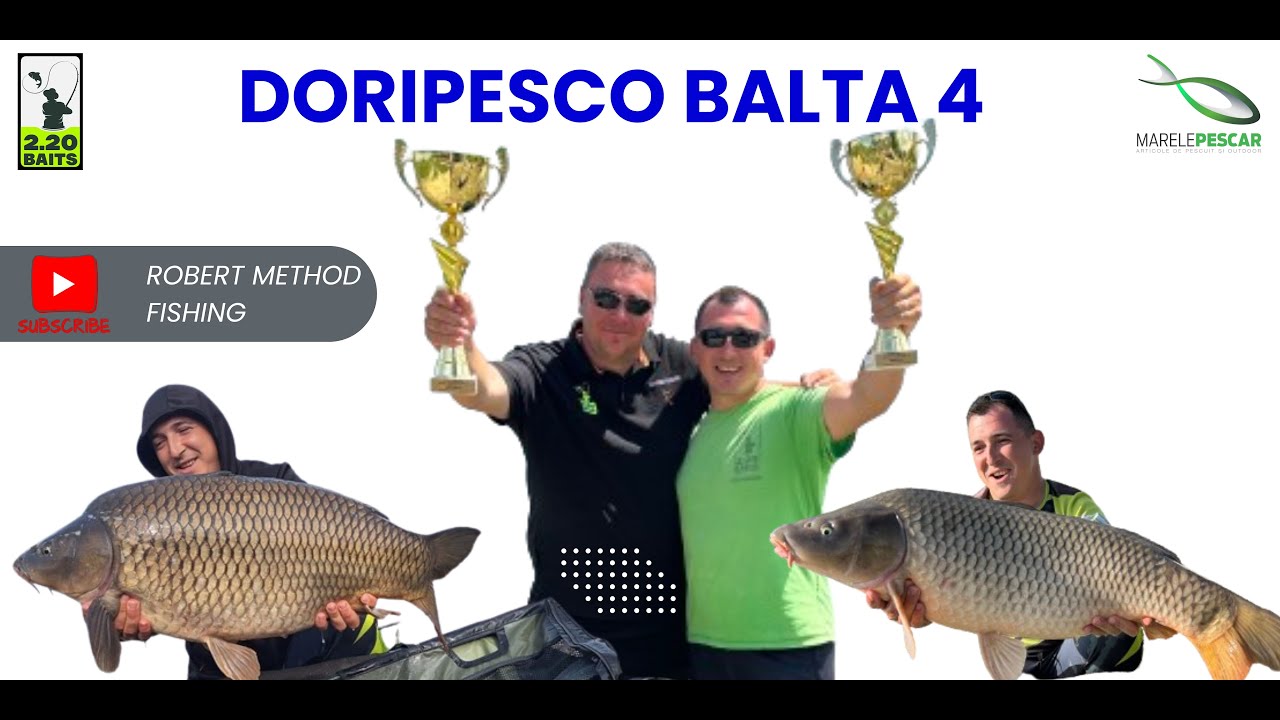 Cel mai relaxant concurs de pescuit la care am participat pe Doripesco Balta 4!
