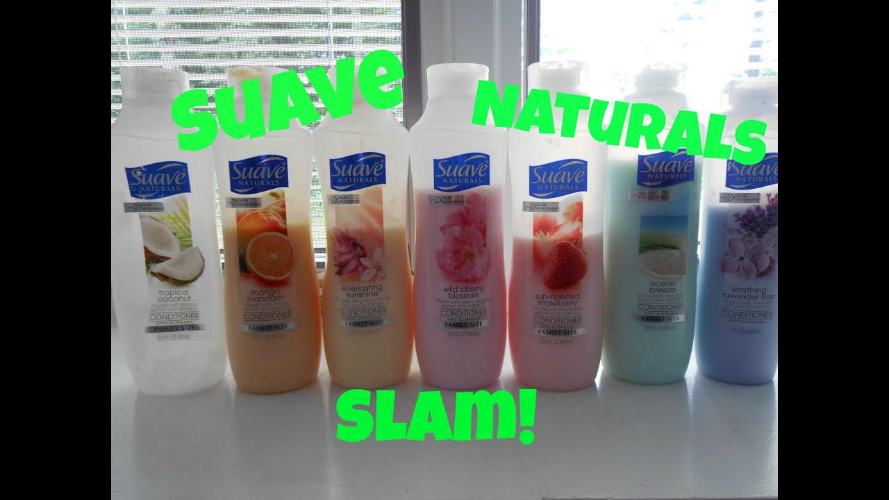 Suave Naturals Review SLAM! Part I (Co-Wash Conditioners for the CG Method)