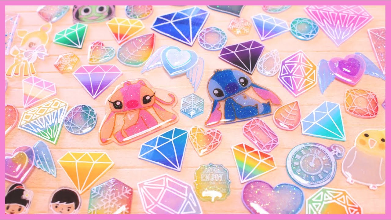 Shrink Plastic Update: Stitch & Angel and GEMS! ♡