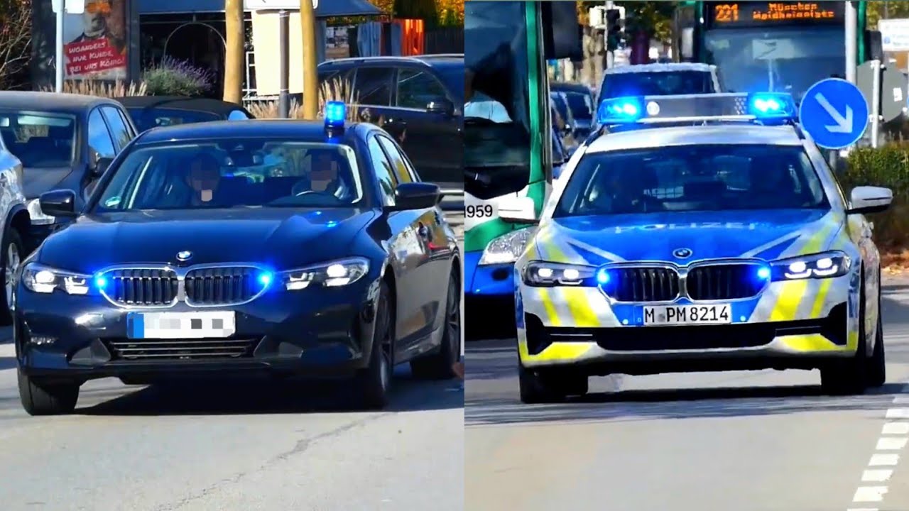 2x FuStW + ZFuStW + FüKW ADL Ost Polizei München