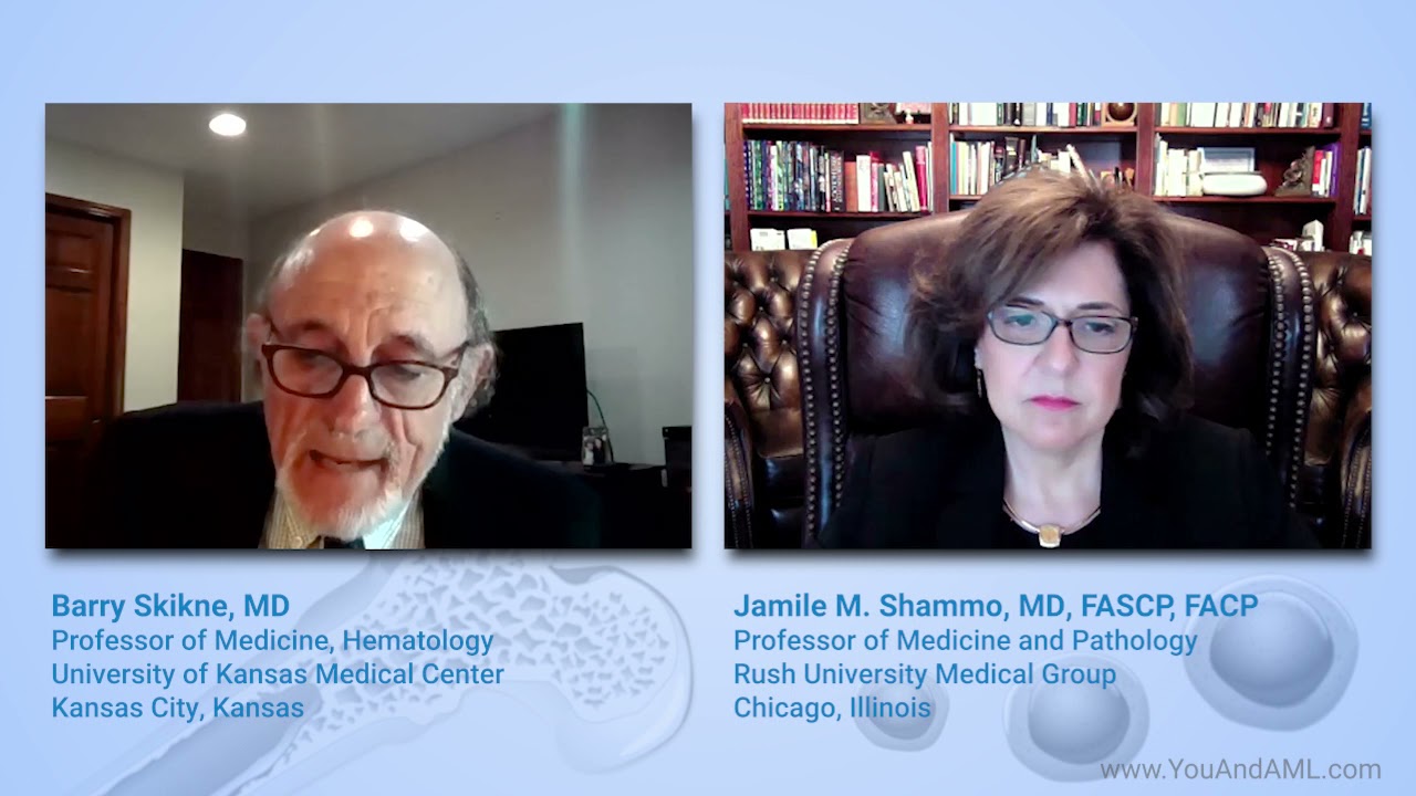 What are some of the FDA approved treatments for relapsed or refractory AML?
