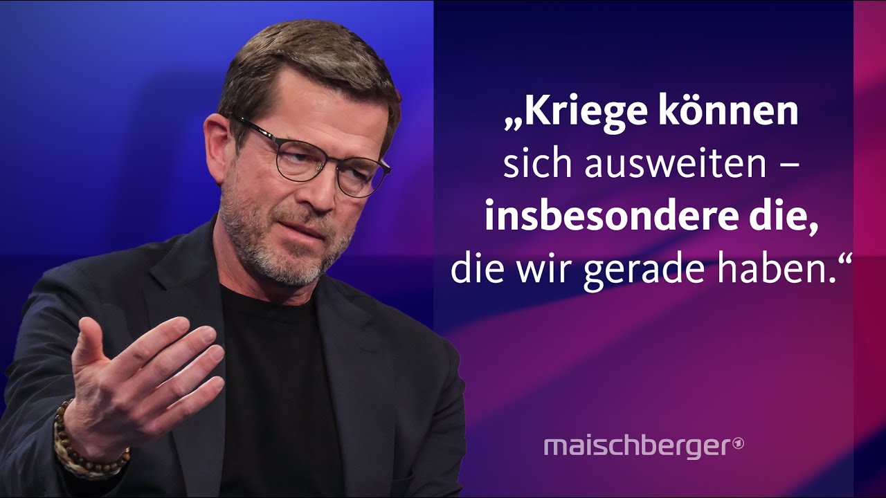 Karl-Theodor zu Guttenberg über die Krisenherde der Welt, Wehrpflicht und Depressionen |maischberger