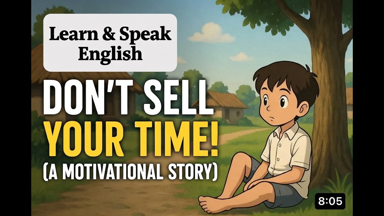 The Boy Who Sold His Time | Emotional Motivational Story About Life #lifelessons #animation #story