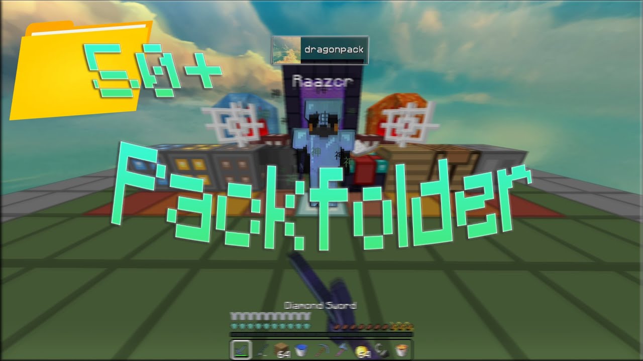 PACKFOLDER RELEASE V2 PRACTICE/UHC/SKYWARS [50+ PACKS]