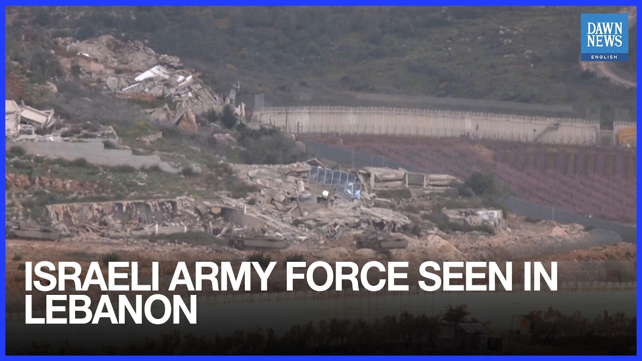 Israeli Army Force Spotted in Lebanon as ‘Limited’ Ground Operation Continues | Dawn News English