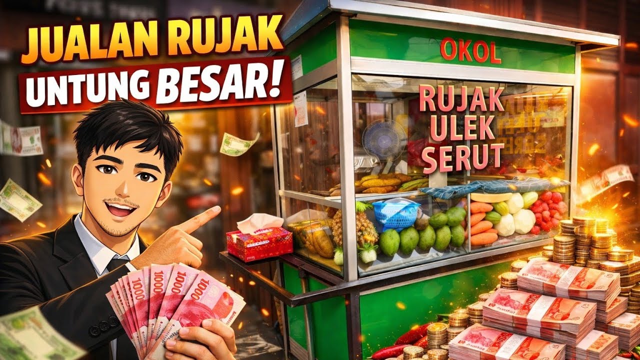 RUJAK ULEK SERUT VIRAL PINGGIR JALAN INI BIKIN KETAGIHAN! SEKALI COBA LANGSUNG BALIK LAGI 🤯