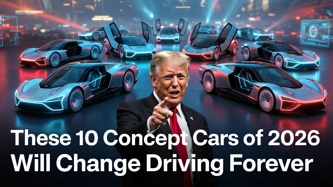 These 10 Concept Cars of 2026 Will Change Driving Forever
