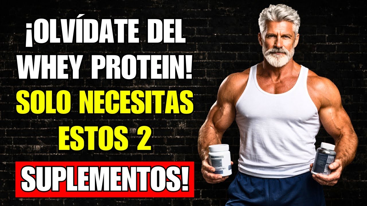 ¿Más de 40? Solo 2 Suplementos Que Realmente Necesitas Para Ganar Masa (El Resto es un Desperdicio)