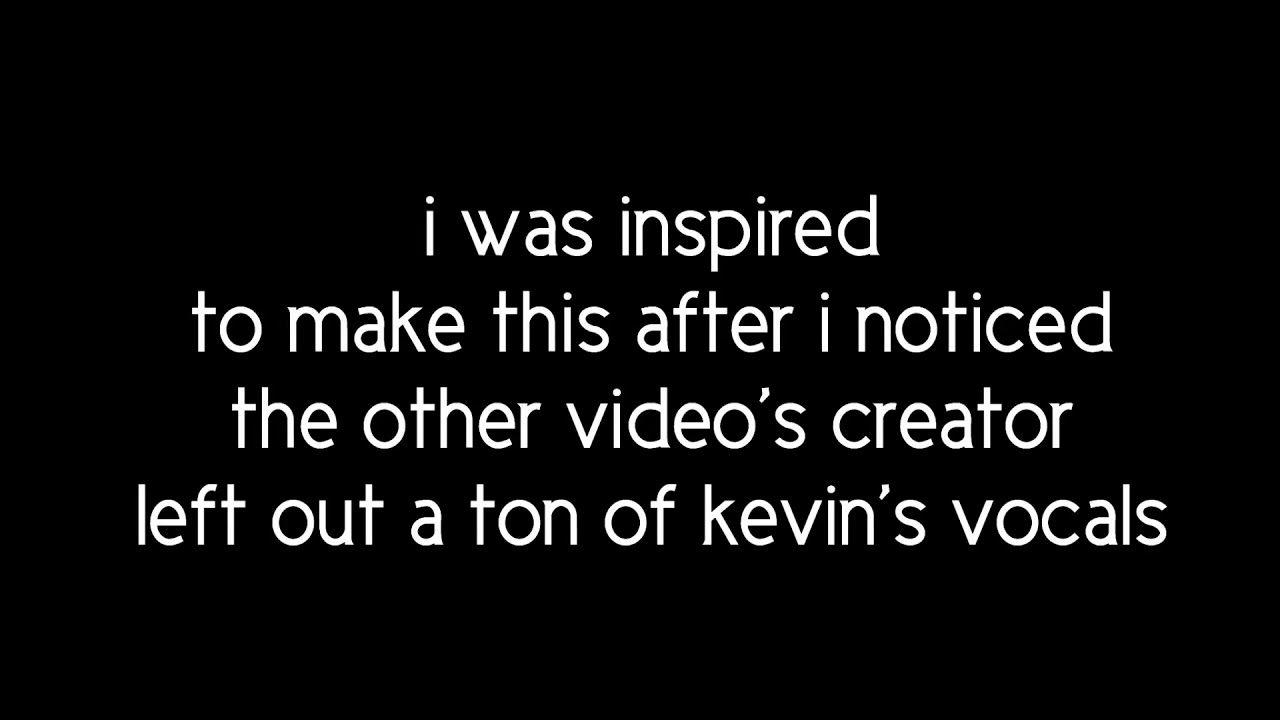 every single song kevin maida has yelled in (part 2)