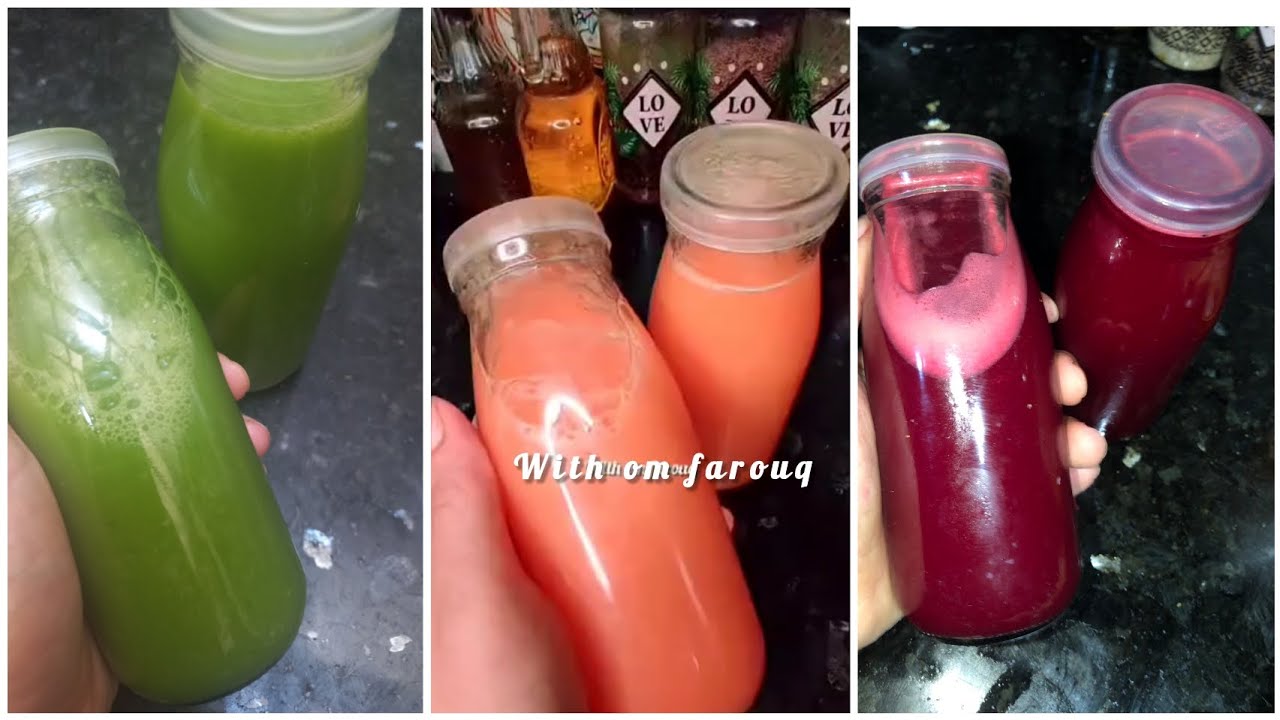 أفضل 3 عصائر صحية لرمضان | سهلة وسريعة ومنعشة🍹