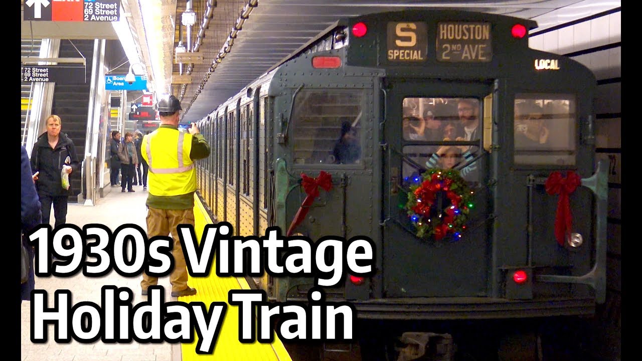 ⁴ᴷ 1930s R1-9 Vintage Holiday Train Action