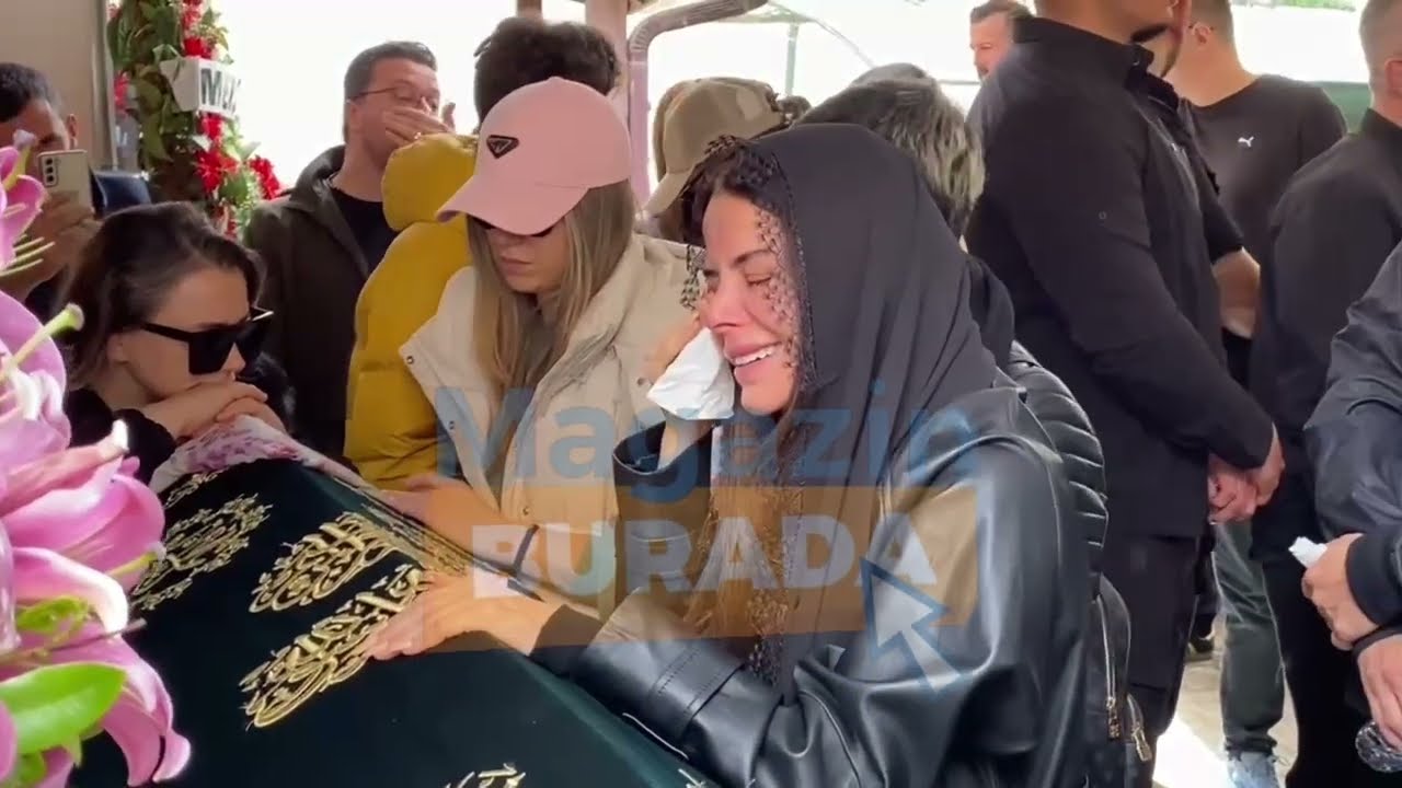 Simge Sağın’ın ablası son yolculuğuna gözyaşları içerisinde uğurlandı…