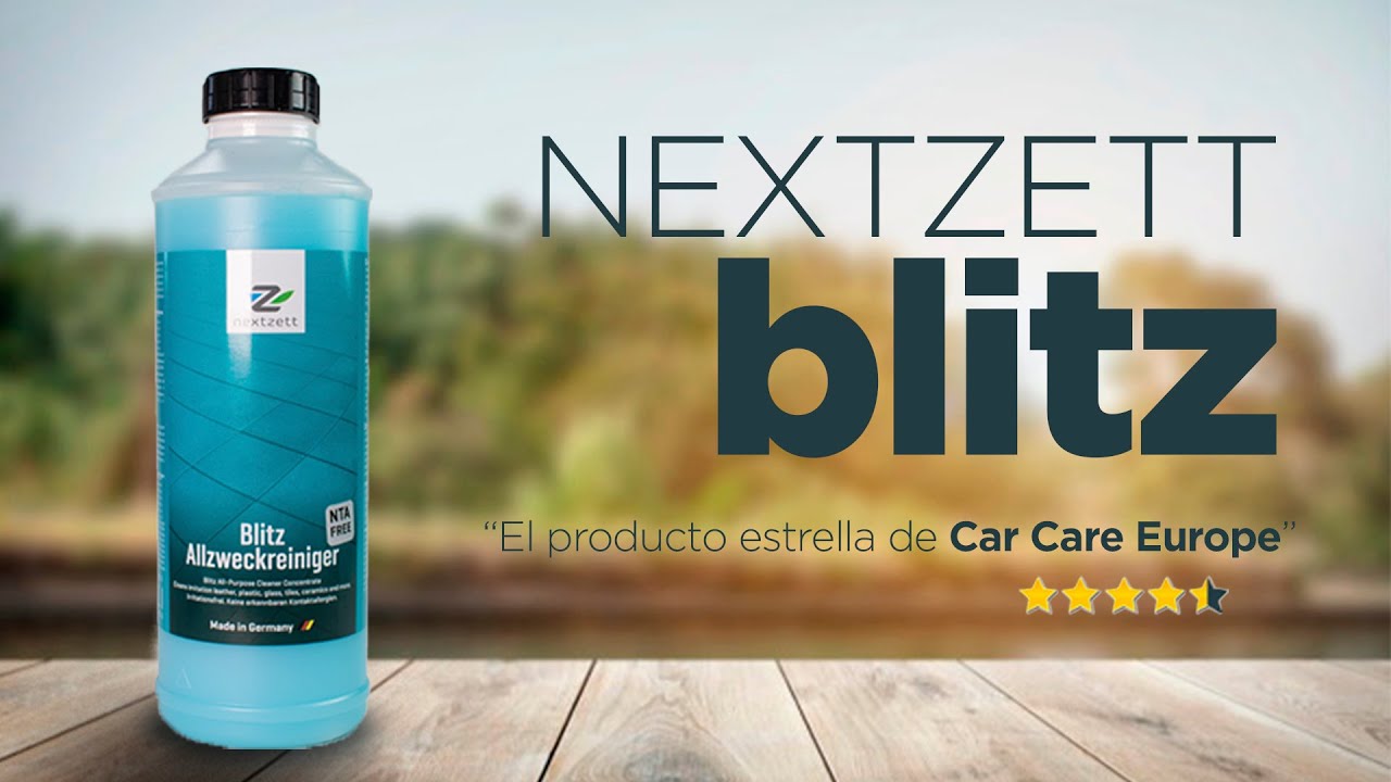 Limpieza interior del coche - Nextzett Blitz APC