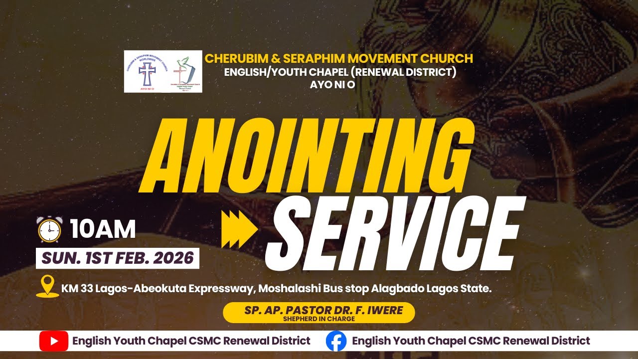 ANOINITING SERVICE