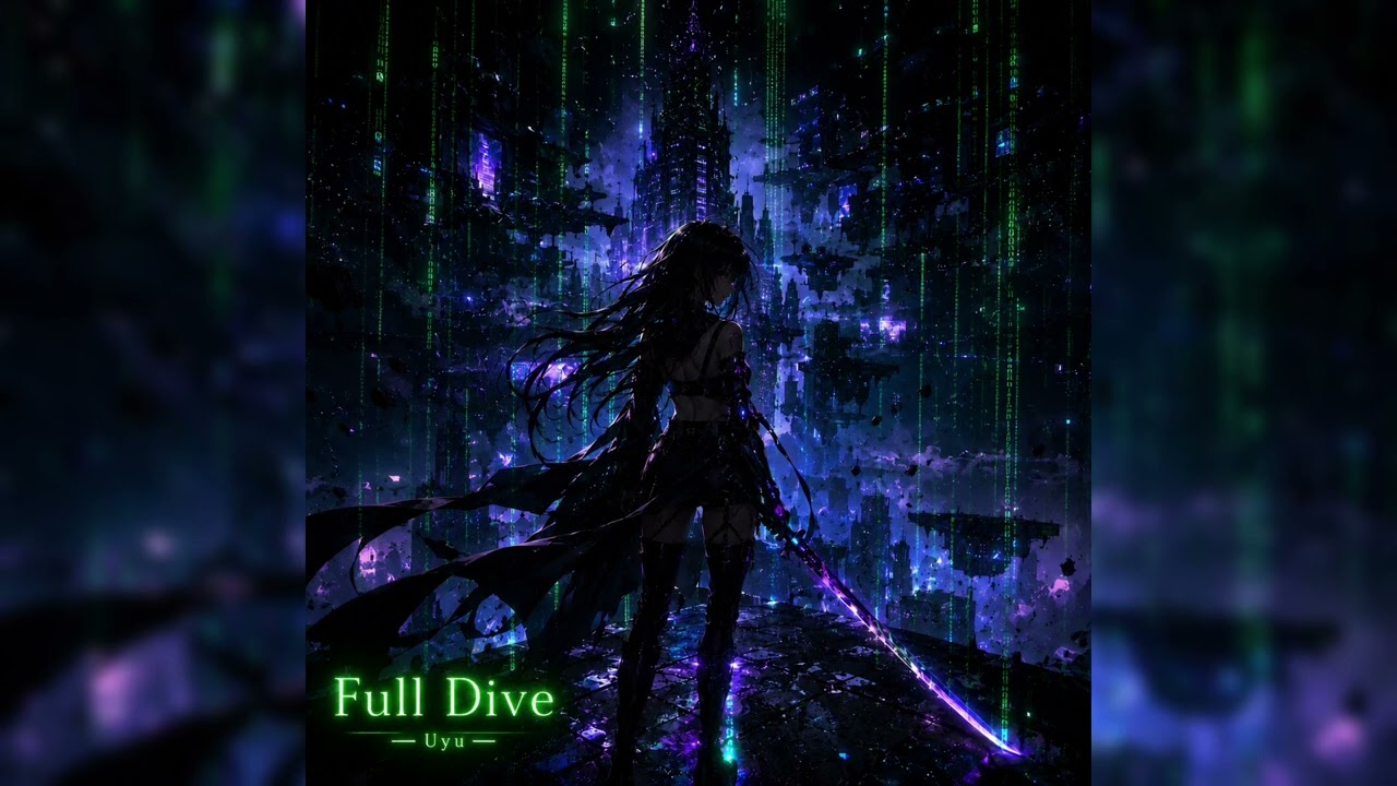 Full Dive - Uyu (Official Audio) &bull; Dark Pop &bull; Cyberpunk &bull; Anime Anthem