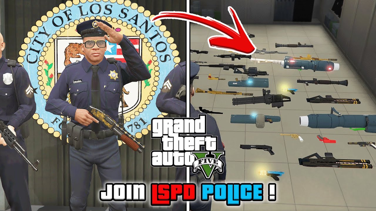 GTA 5 - How To Join the Police! (PS5, PS4, XBOX & PC)
