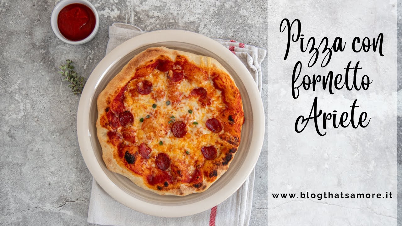 Pizza con fornetto Ariete come in pizzeria: la ricetta perfetta da fare a casa!