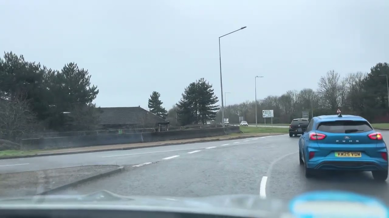 Day 13/100 driving challenge video in UK