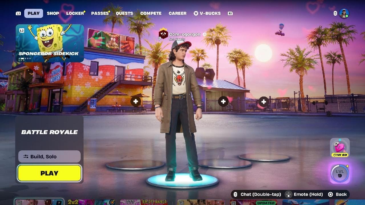 Fortnite Playing