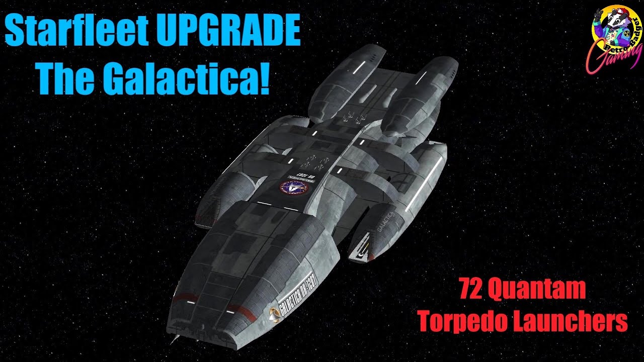 Battlestar Galactica JOINS Starfleet! - Star Trek Ship Battles - Bridge Commander