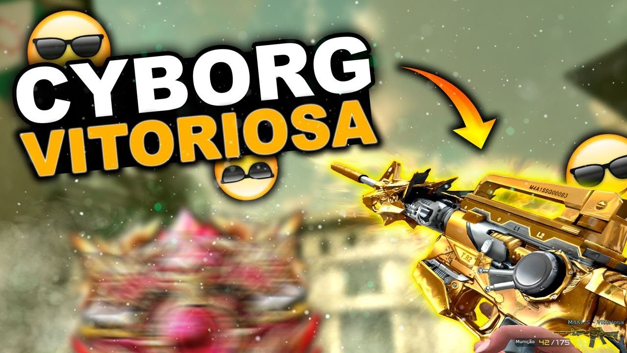 CYBORG VITORIOSA! A M4 PERFEITA 🤩 | CrossFire