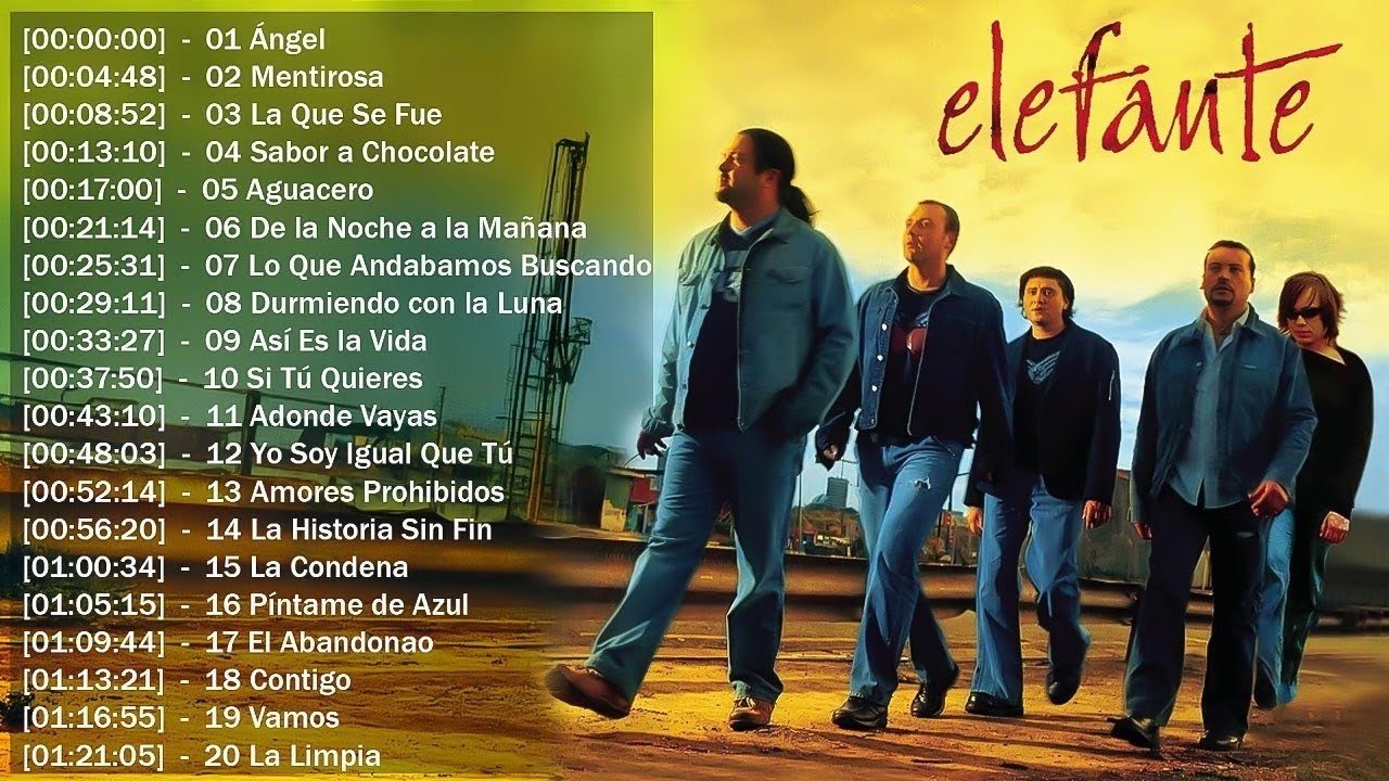 ELEFANTE MIX GRANDES EXITOS ~ Best songs of Hombres G