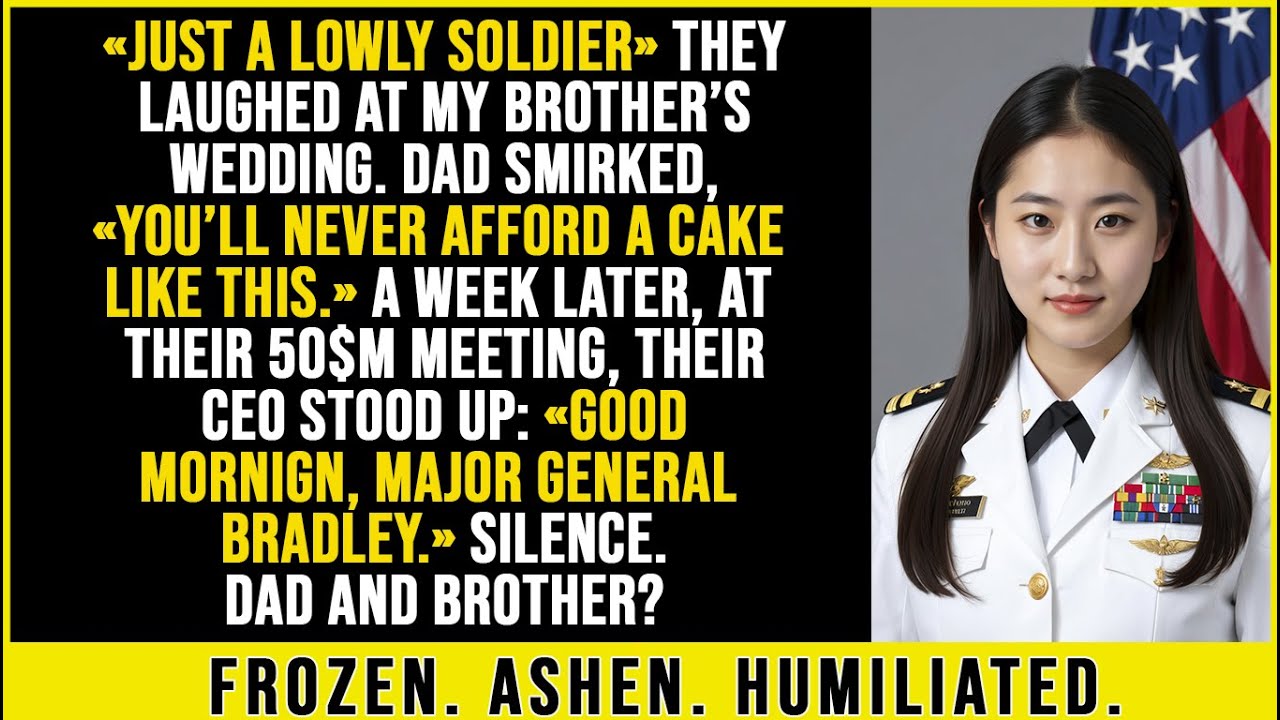 My Dad Mocked Me as “A Lowly Soldier” at My Brother’s Wedding — Then His Boss Spoke Up