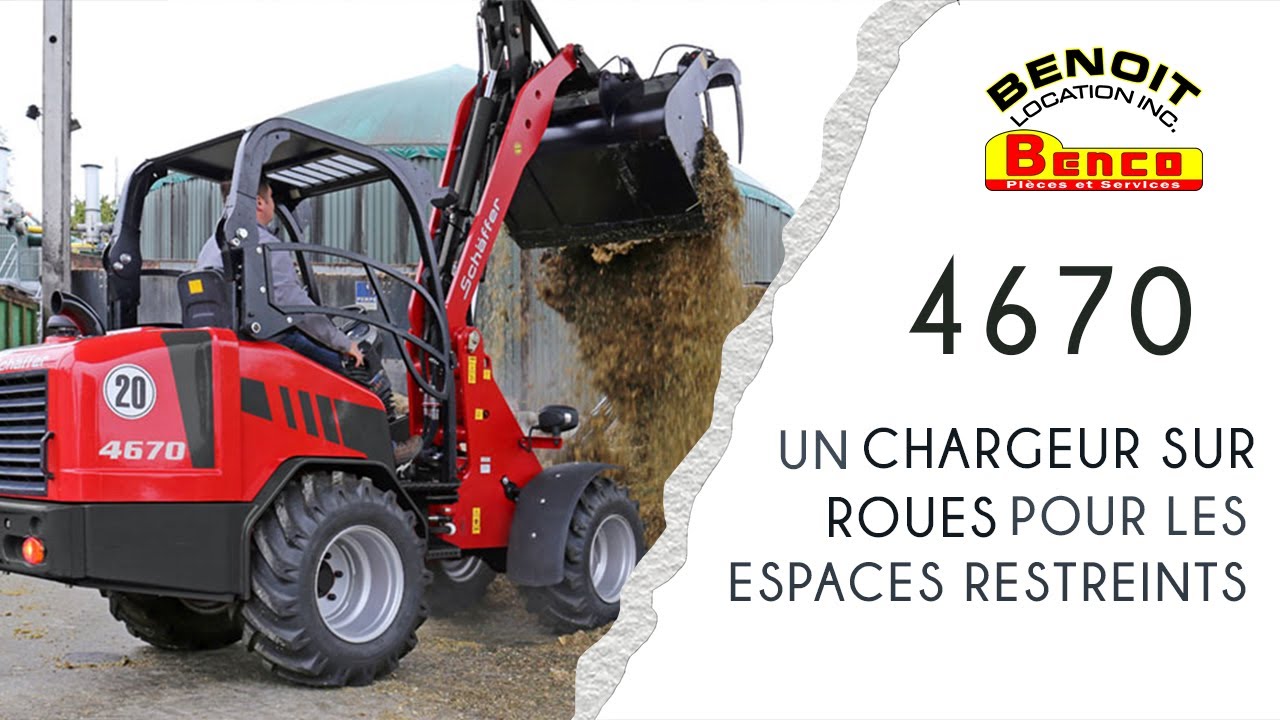LE CHARGEUR SUR ROUES BENCO-SCHAFFER 4670 : LE ROI DES ESPACES RESTREINTS