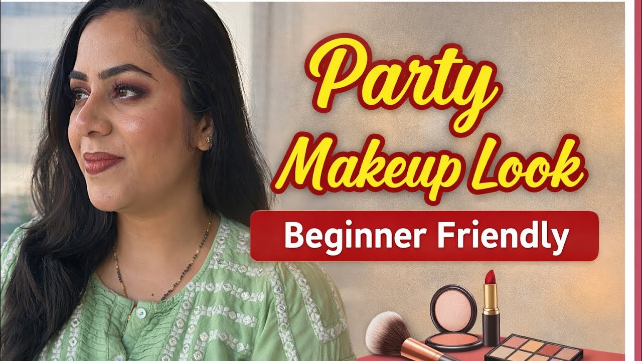 Party Makeup Kaise Karen for Beginners- Budget Friendly #partymakeup #makeupforbeginners