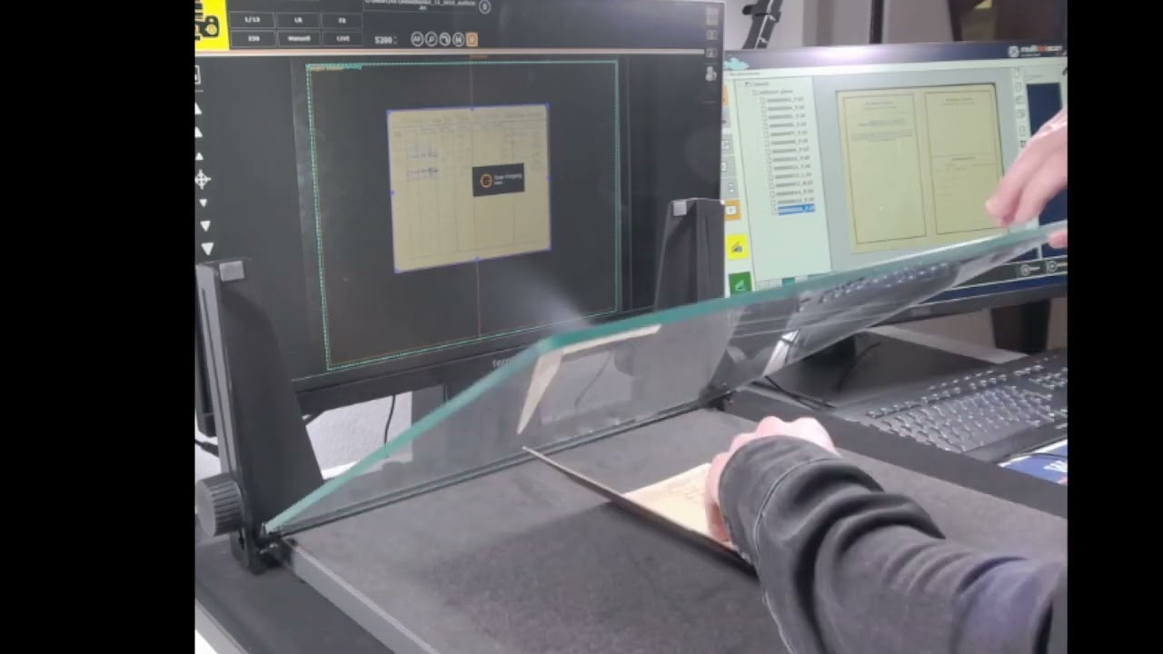 KAS 3.0 Scanning Small Books With Glass