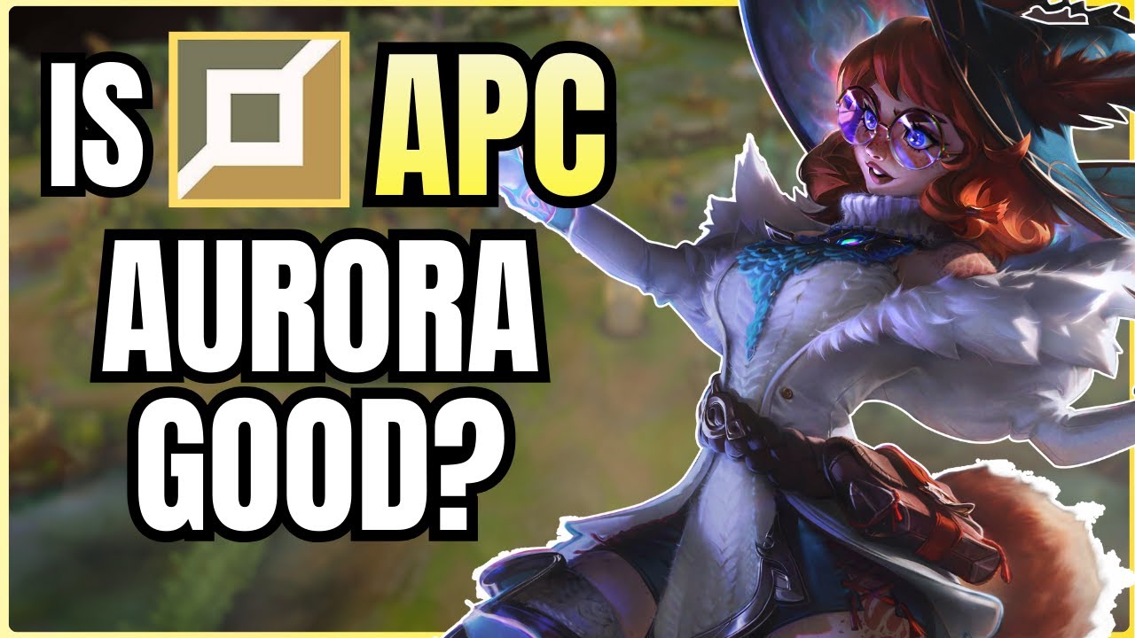 Rank 1 Aurora Tries Bot Lane In Season 16...