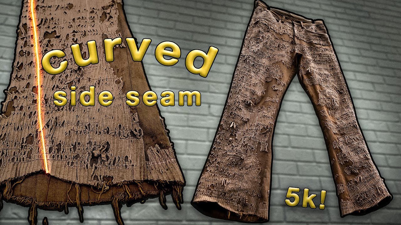 BORO ALL OVER CURVED SIDE SEAM FROM SCRATCH?!?!?!