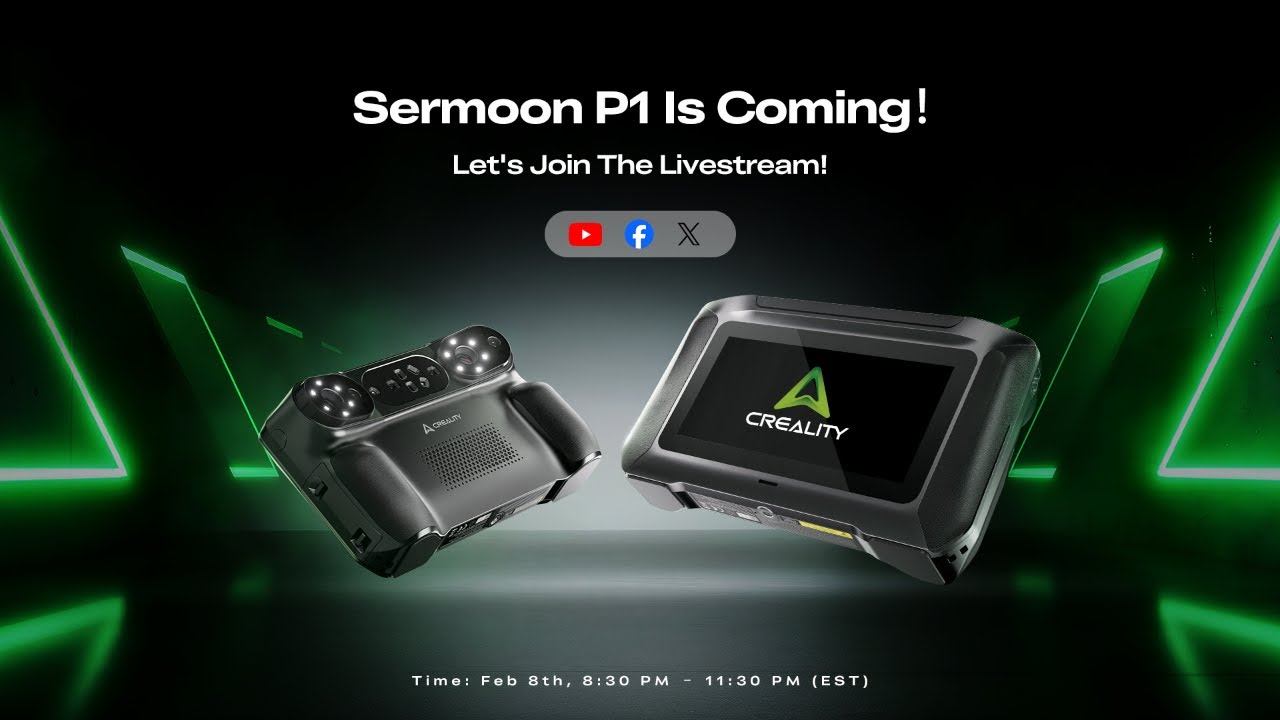Finally Here🔥Sermoon P1 3D Scanner Launch