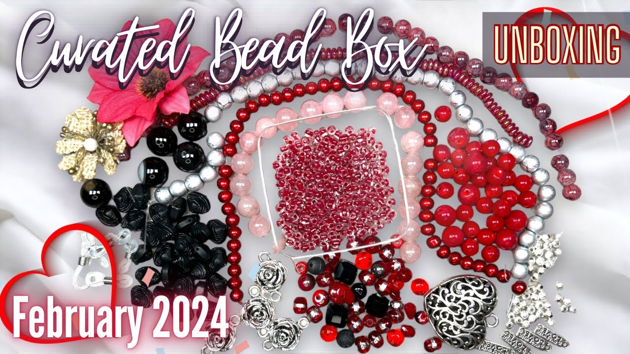 Curated Bead Box | February 2024 | Pure Passion