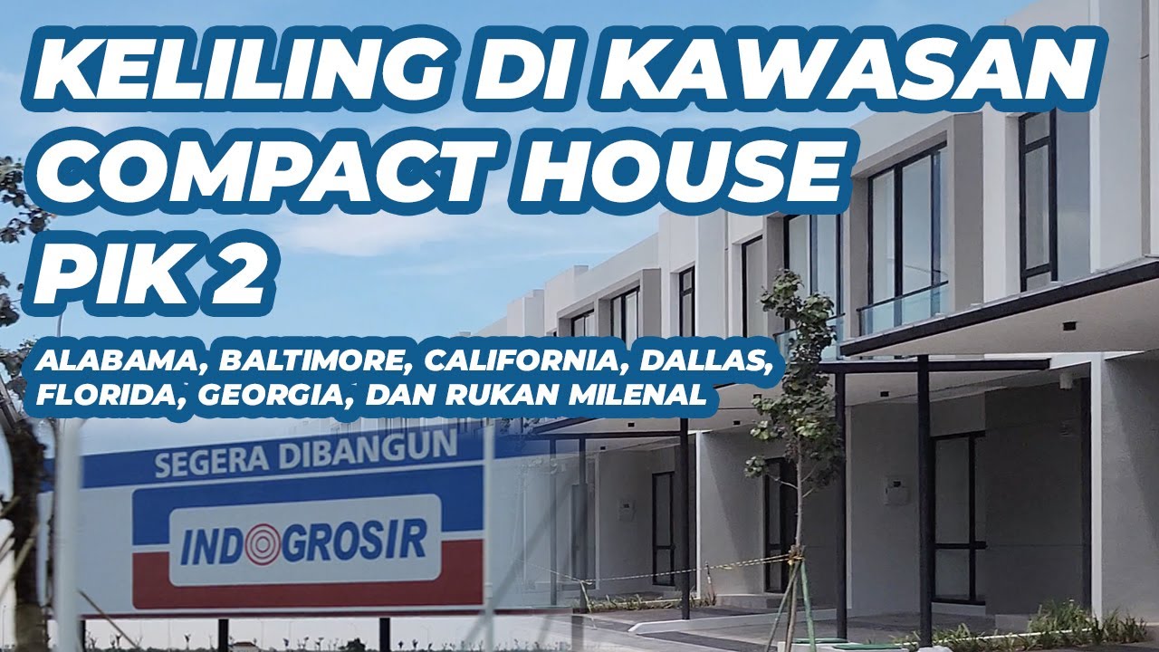 Update! Kawasan Compact House (Rumah Milenial) PIK2 & Rukan Milenial • Sudah selesai?