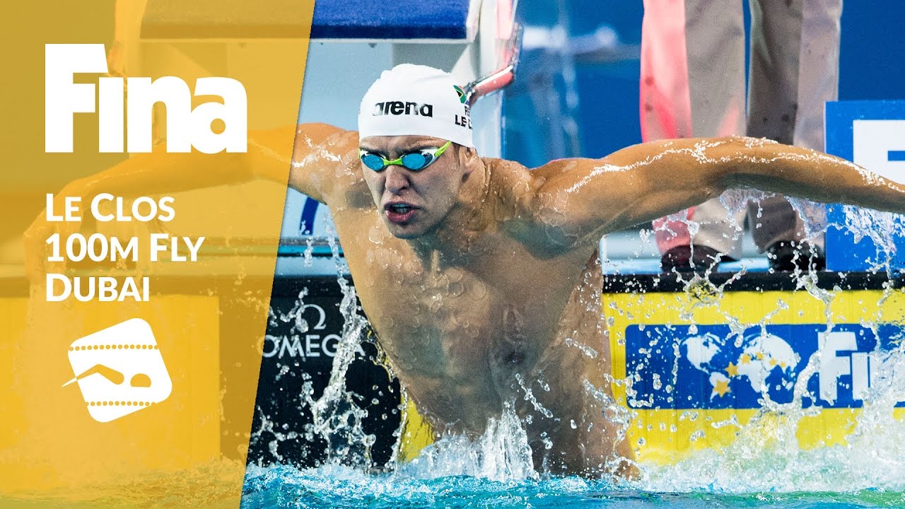Most successful male swimmer: Chad Le Clos - 100m Butterfly #5 Dubai