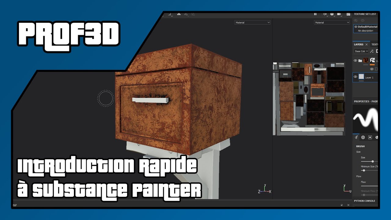 Introduction rapide à Substance Painter.