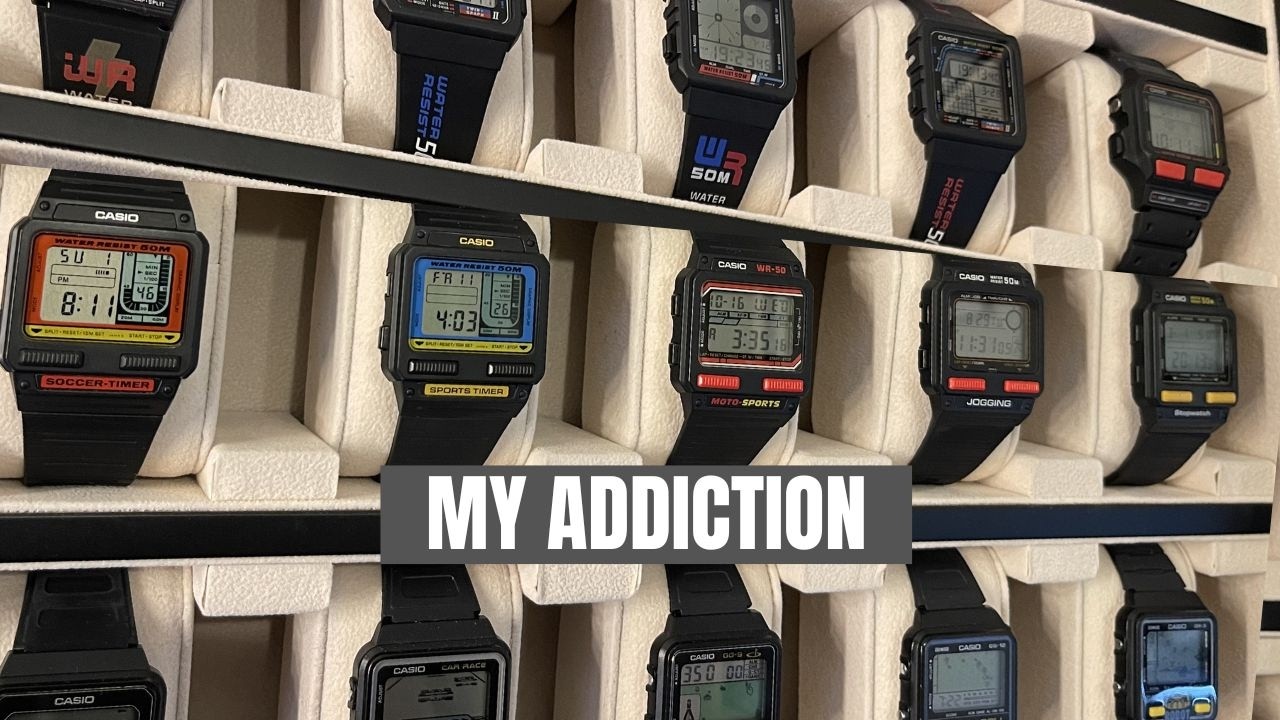 The dilemmas of old collecting Casio watches
