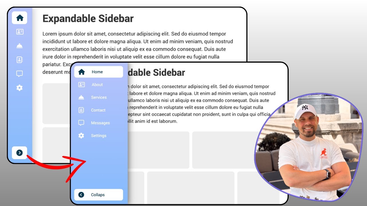 Хватит городить sidebar на библиотеках | Правильный HTML CSS JS