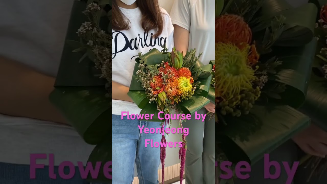 Flower Course  by Yeonjeong Flowers #flowerclass #flowerlesson