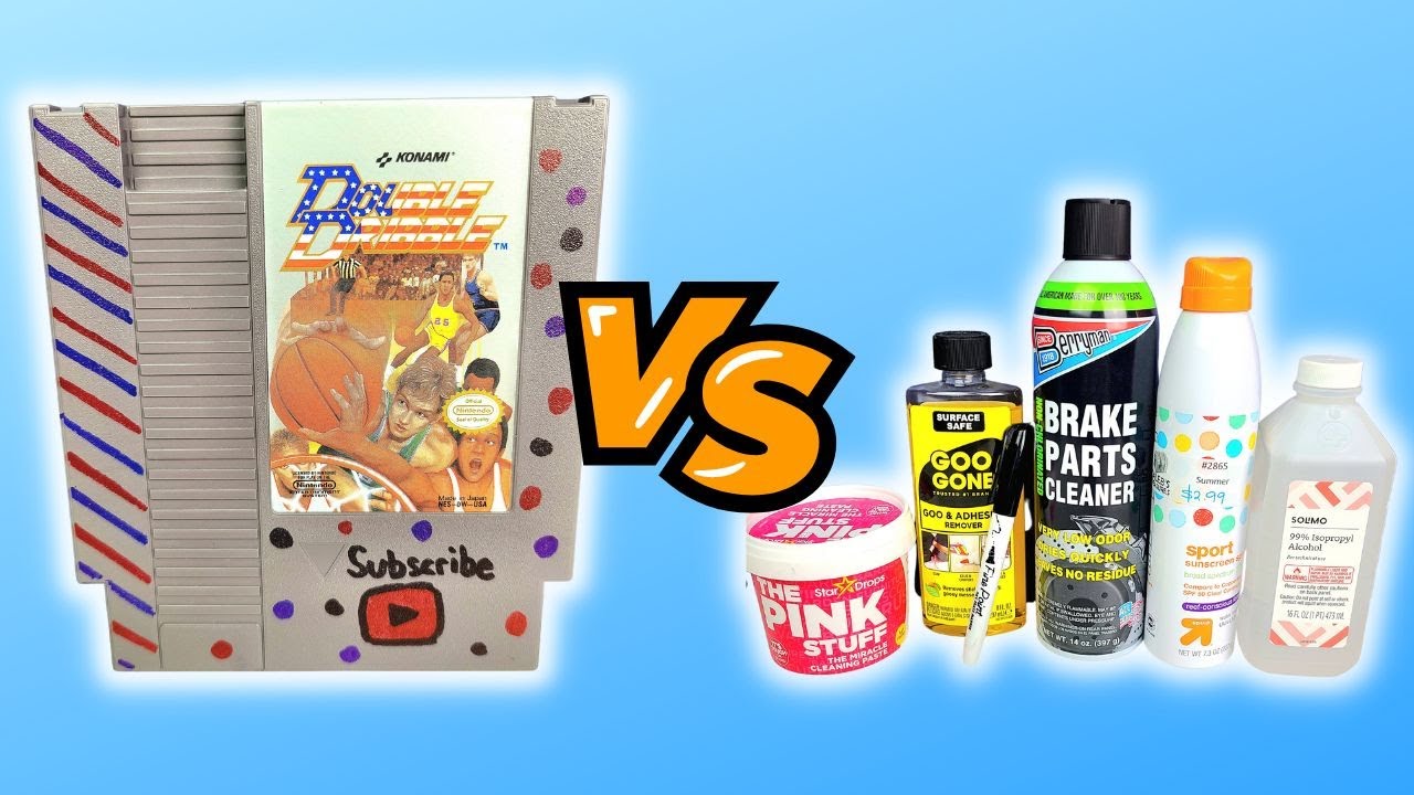 🫵 Testing YOUR Suggestions! | Removing permanent marker from Nintendo cartridges