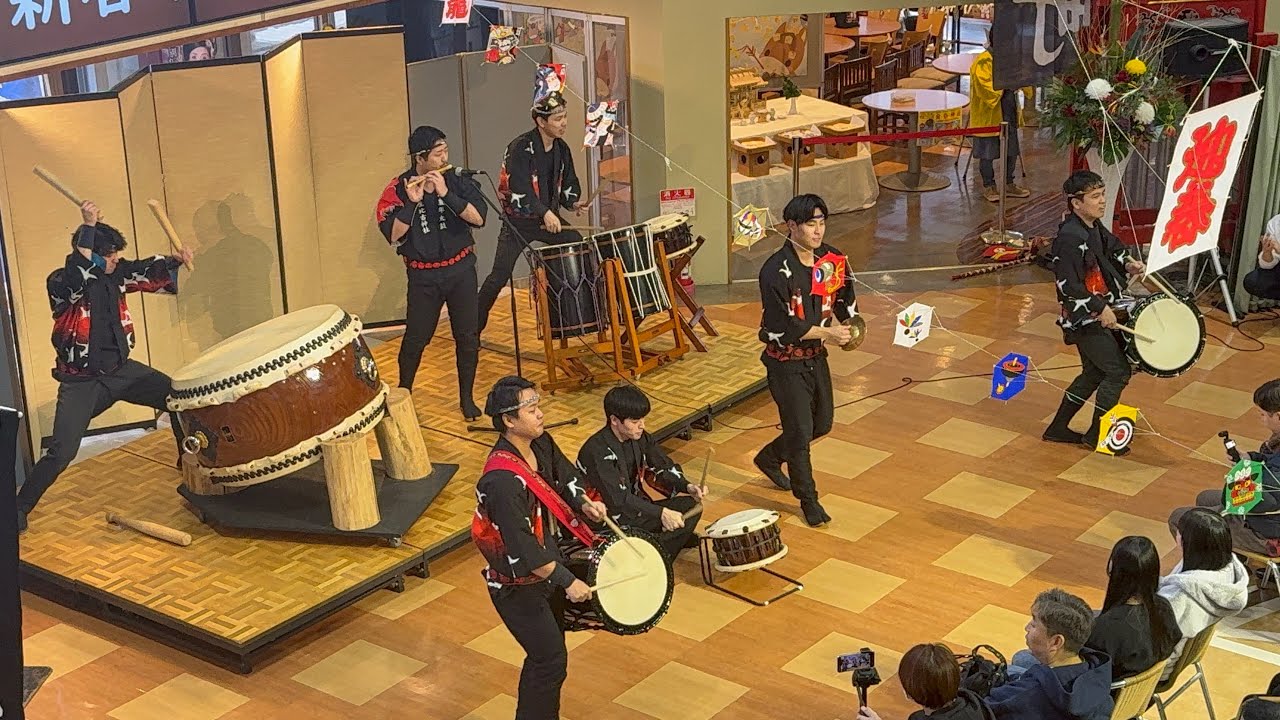 鵜浦豊年太鼓 鵜祀若(能登食祭市場)2026.1.3