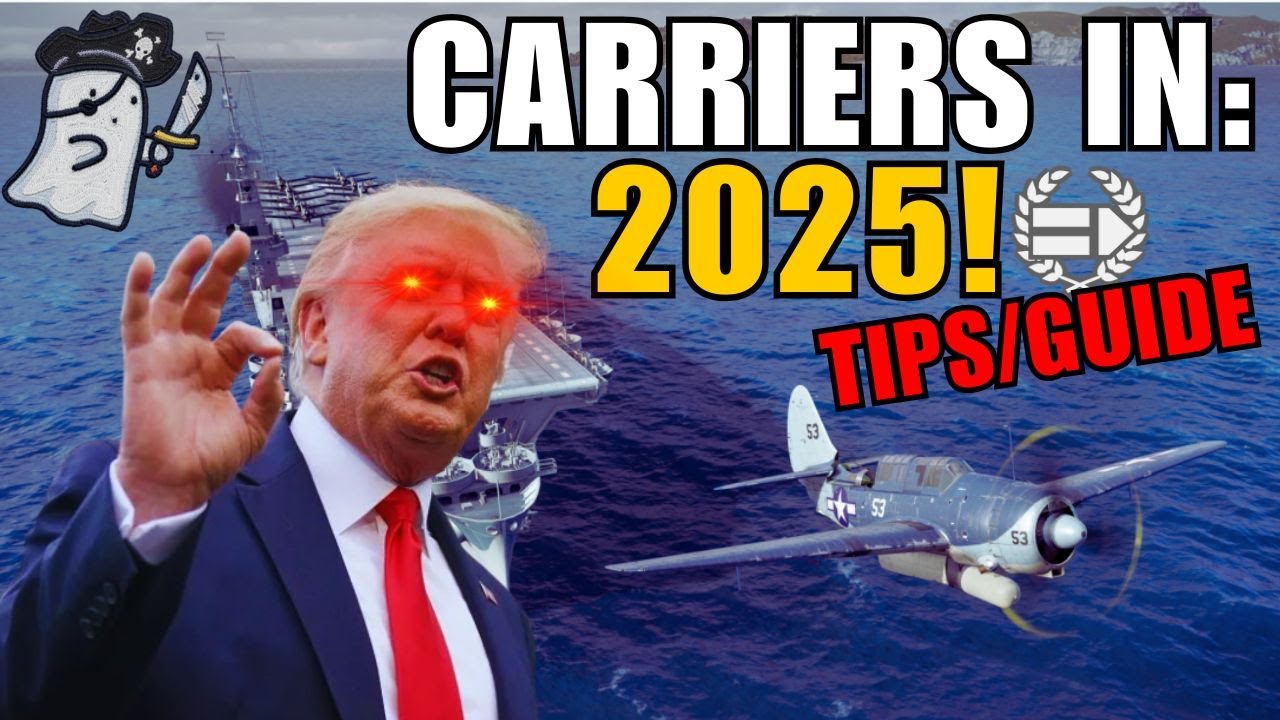 Carriers in 2025! - Tips/Guide💥|| World of Warships: Legends